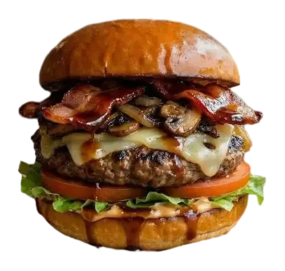 Swiss Bacon Burger